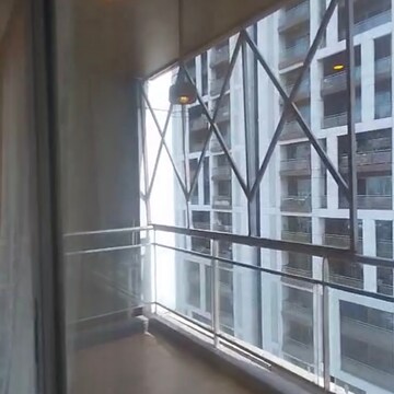 Balcony in 3 BHK Apartment at Tata Primanti-Tower Residences, Dhani – for Rent