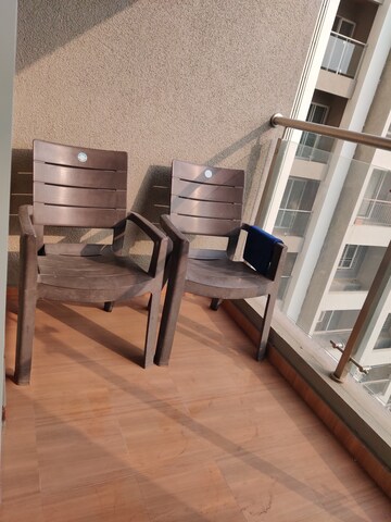 Balcony in 1 RK Apartment at Bramhacorp Waterbay C, Kalyani Nagar – for Rent