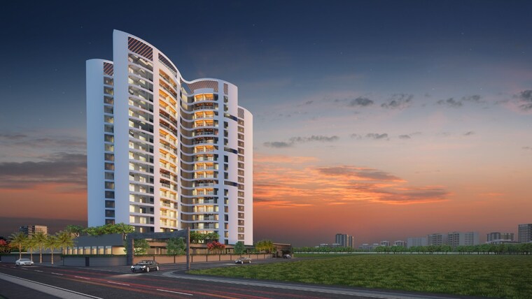Exterior View, krishna-fairmont 3 Bedroom 1065 Sq.Ft. Apartment In Wakad Pune 8854294