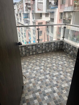 Balcony in 2 BHK Apartment at LS Mehetre Laxmi Deep, Wakad – for Sale