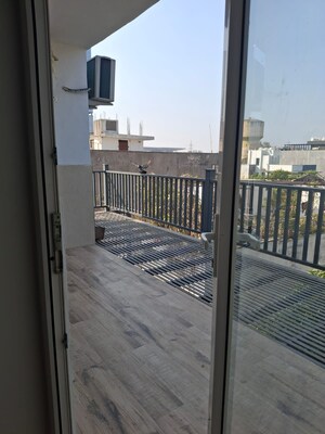 Balcony in 4 BHK Builder Floor at Sushant Lok I – for Sale