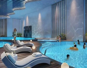 Swimming Pool in 3 BHK Apartment at Lokhandwala Minerva Mahalaxmi, Mahalaxmi – for Rent