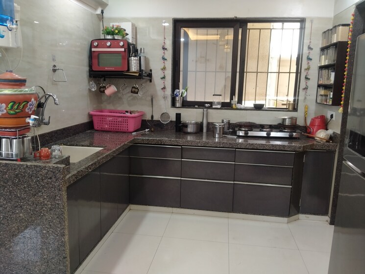 Kitchen, vesu 3 Bedroom 1643 Sq.Ft. Apartment In Vesu Surat 8854436