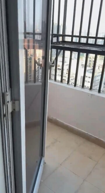 Balcony in 3 BHK Apartment at Galaxy North Avenue, Gaur City 1 – for Rent