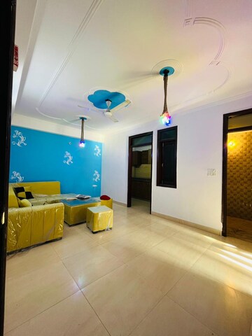 Living Room in 1 BHK Apartment at Paryavaran Complex – for Rent