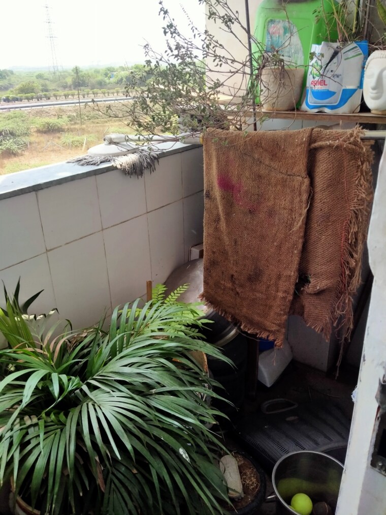 Balcony, dundi 2 Bedroom 1100 Sq.Ft. Apartment In Dundi Surat 8854461