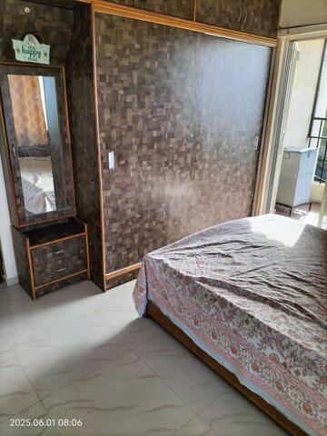 Bedroom in 2 BHK Apartment at Shaurya Homes, Dhanori – for Rent