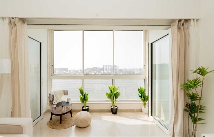 Living Room, godrej-origins-the-trees 2 Bedroom 939 Sq.Ft. Apartment In Vikhroli East Mumbai 8854479