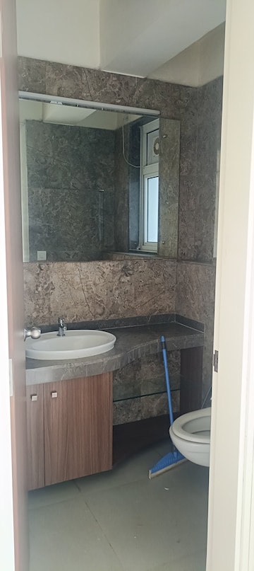 Bathroom in 3 BHK Apartment at LnT Crescent Bay T5, Parel – for Rent