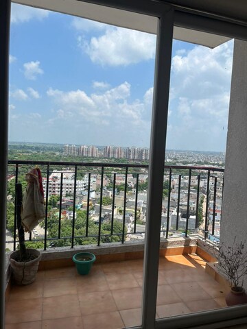 Balcony in 3 BHK Builder Floor at Govindpuram – for Rent