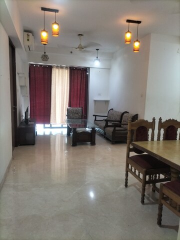 Living Room in 3 BHK Apartment at Shapoorji Pallonji Vicinia, Powai – for Rent