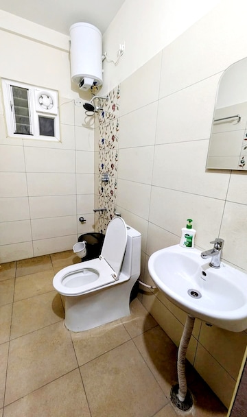 Bathroom in 3 BHK Apartment at Murali Nagar – for Sale