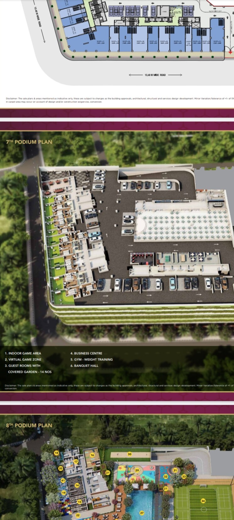 Master Plan, ruparel-stardom 2 Bedroom 883 Sq.Ft. Builder Floor In Malad West Mumbai 8854606