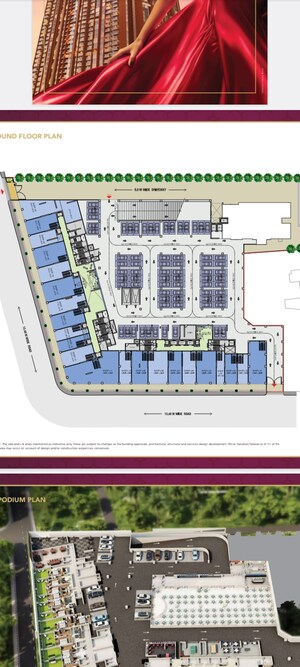 Master Plan in 2 BHK Builder Floor at Ruparel Stardom, Malad West – for Sale