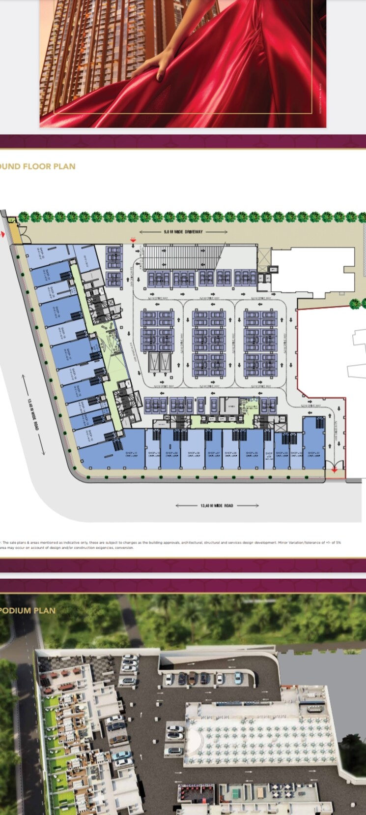 Master Plan, ruparel-stardom 2 Bedroom 883 Sq.Ft. Builder Floor In Malad West Mumbai 8854606
