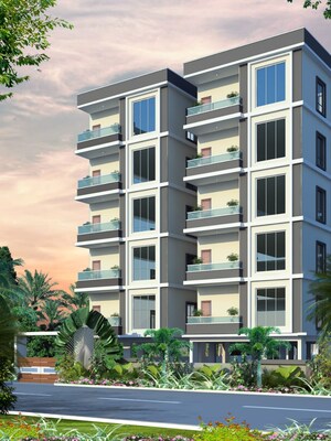 3 BHK Apartment – Exterior View View at RK Residency Manikonda, Manikonda - for Sale