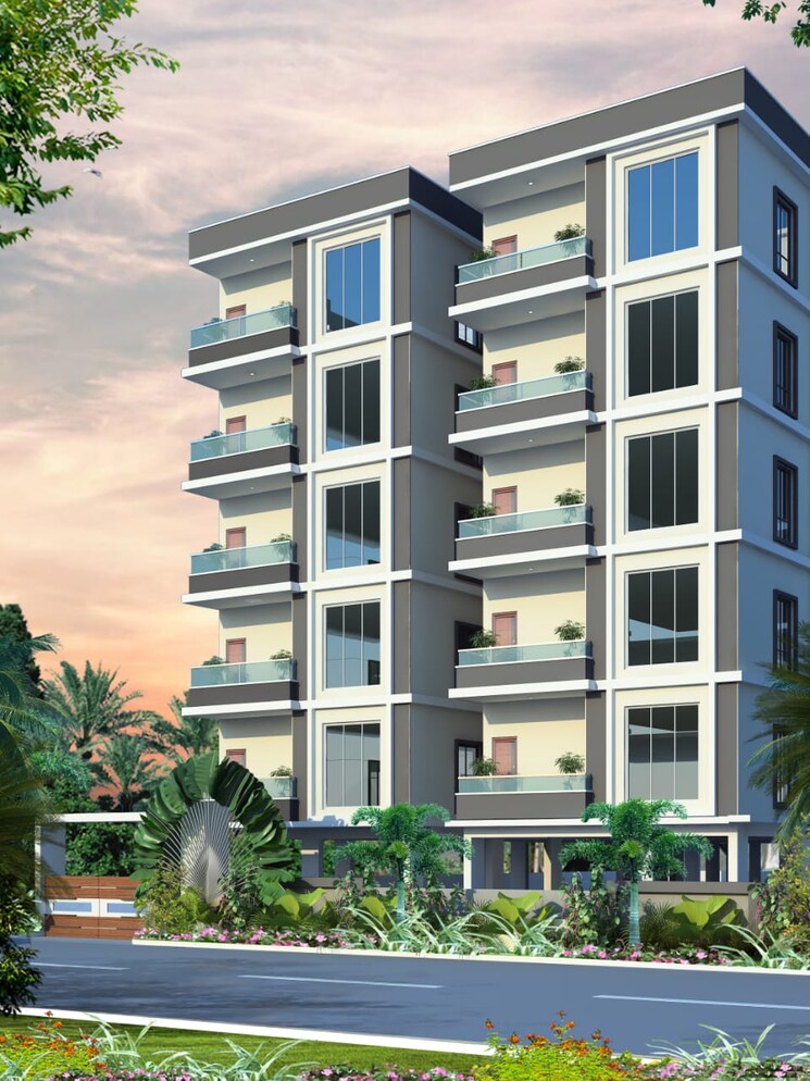 Exterior View, rk-residency-manikonda 3 Bedroom 1300 Sq.Ft. Apartment In Manikonda Hyderabad 8854631