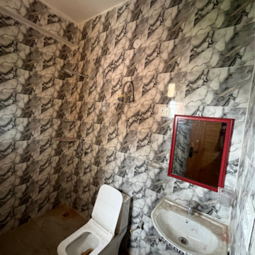 Bathroom in 3 BHK Apartment at Residential Apartment, Sector 110 – for Rent
