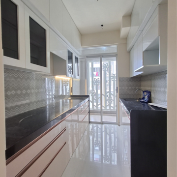 Kitchen in 1 BHK Apartment at Lodha Codename Premier, Dombivli East – for Rent