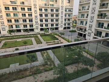Balcony in 4 BHK Apartment at Uchdpl Veridia Oakwood Enclave, Wave City – for Rent