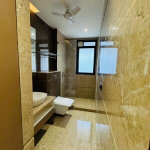Bathroom in 3 BHK Builder Floor at Uppal Southend, Sector 49 – for Sale