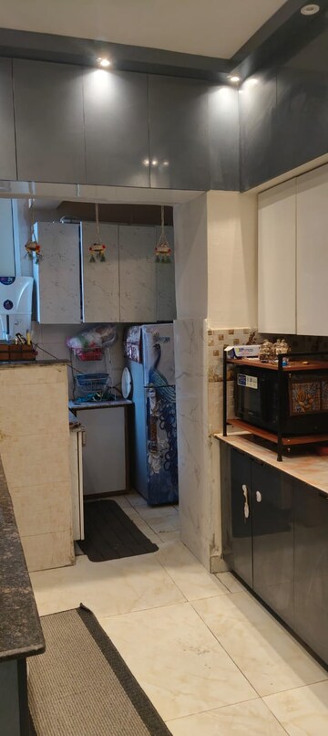 Kitchen in 3 BHK Apartment at Gaurs Siddhartham, Siddharth Vihar – for Sale