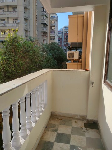 Balcony in 3.5 BHK Apartment at The Bhagwati CGHS, Sector 22 Dwarka – for Rent