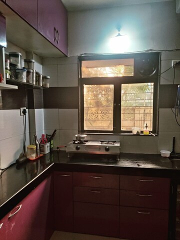 Kitchen in 1 BHK Apartment at Topaz Heights, Morya Nagar – for Rent
