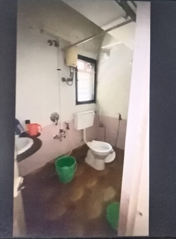 Bathroom in 2 BHK Apartment at Adhiraj Gardens, Kharghar – for Rent