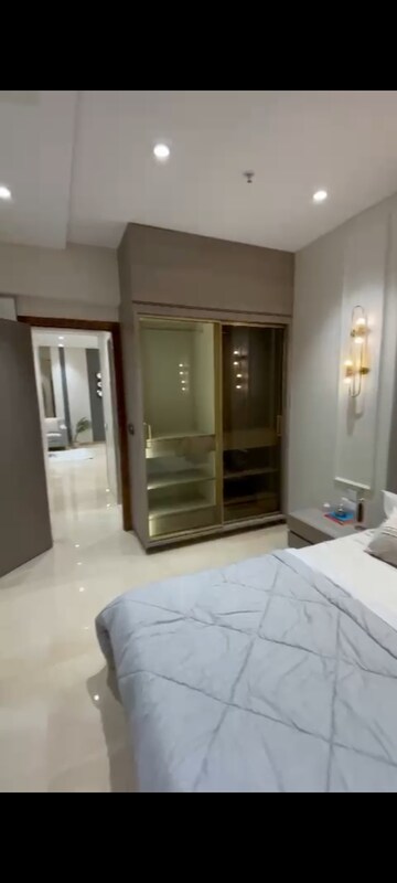 Bedroom in 4 BHK Builder Floor at Shreenathji Celestial Heights, Malad West – for Sale
