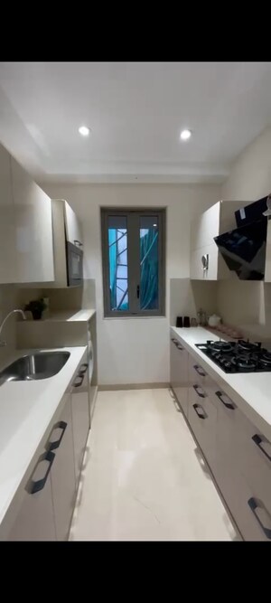Kitchen in 4 BHK Builder Floor at Shreenathji Celestial Heights, Malad West – for Sale
