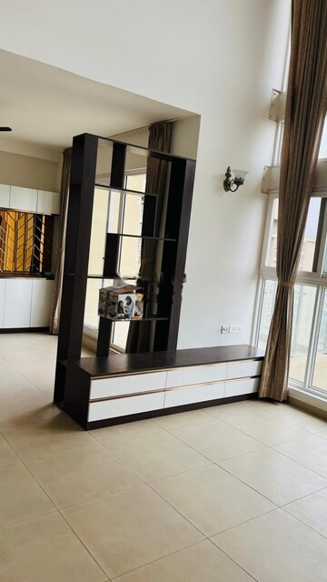 Staircase in 3 BHK Apartment at LnT Raintree Boulevard, Hebbal – for Rent