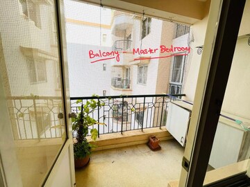 Balcony in 2 BHK Apartment at Prestige Monte Carlo, Yelahanka – for Sale