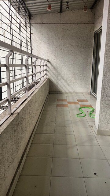 Balcony in 2 BHK Apartment at Prithvi Sai Velocity Phase II, Bavdhan – for Rent
