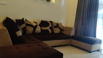 Living Room in 2 BHK Apartment at Prestige Lakeside Habitat, Varthur – for Rent