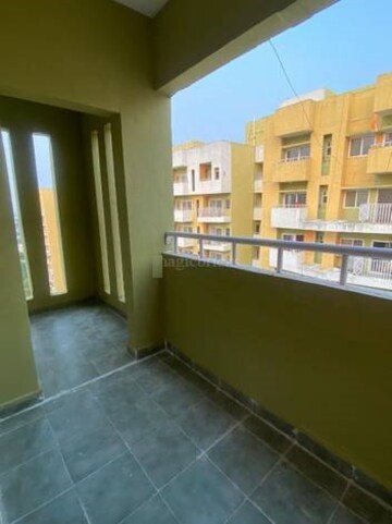 Balcony in 3 BHK Apartment at Sargam Apartment, Jankipuram – for Sale