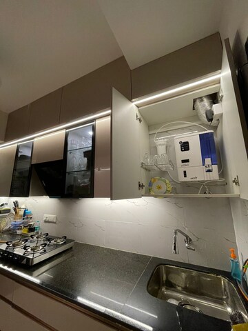Kitchen in 2 BHK Apartment at Raymond Ten X Vibes, J K Gram – for Rent