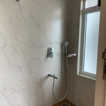 Bathroom in 2.5 BHK Apartment at Shraddha Elite, Poisar – for Rent