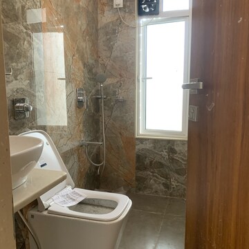 Bathroom in 2.5 BHK Apartment at Shraddha Elite, Poisar – for Rent
