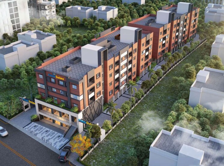 Exterior View, champasari 3 Bedroom 1143 Sq.Ft. Apartment In Champasari Siliguri 8855140