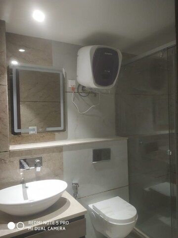 Bathroom in 3 BHK Builder Floor at Suncity – for Rent