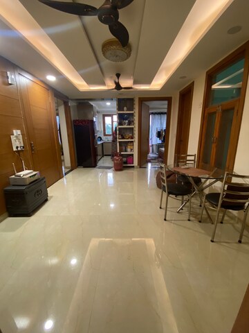 Living Room in 3 BHK Builder Floor at Baani Square, Sector 50 – for Rent
