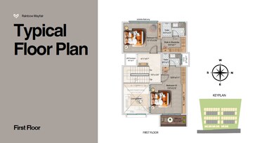 Floor Plan in 5 BHK Builder Floor at Begur Road – for Sale
