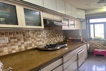 Kitchen in 2.5 BHK Apartment at Kalpataru Aura, Ghatkopar West – for Sale