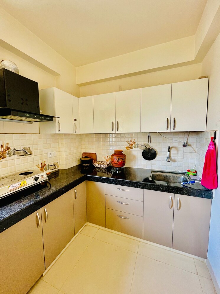 Kitchen, gandhi path 2 Bedroom 605 Sq.Ft. Builder Floor In Gandhi Path Jaipur 8855231