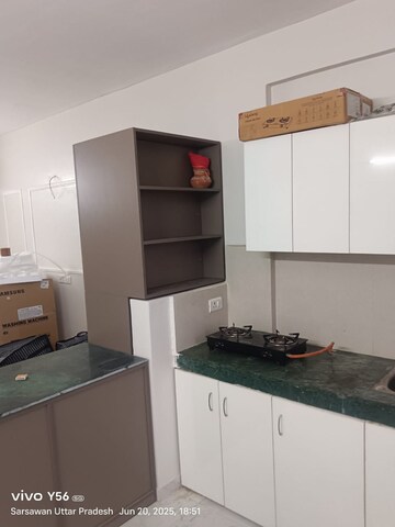 Kitchen in 1 BHK Apartment at Omaxe Srishti And Sanskriti, Gomti Nagar – for Rent