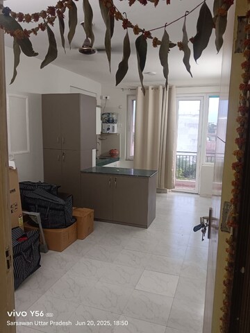 Kitchen in 1 BHK Apartment at Omaxe Srishti And Sanskriti, Gomti Nagar – for Rent