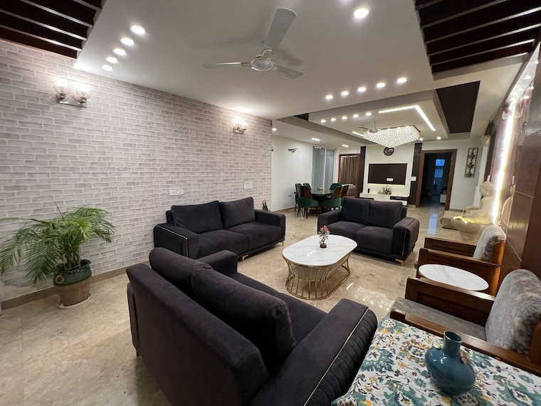 Living Room, eros-rosewood-city 4 Bedroom 354 Sq.Ft. Builder Floor In Sector 49 Gurgaon 8855329