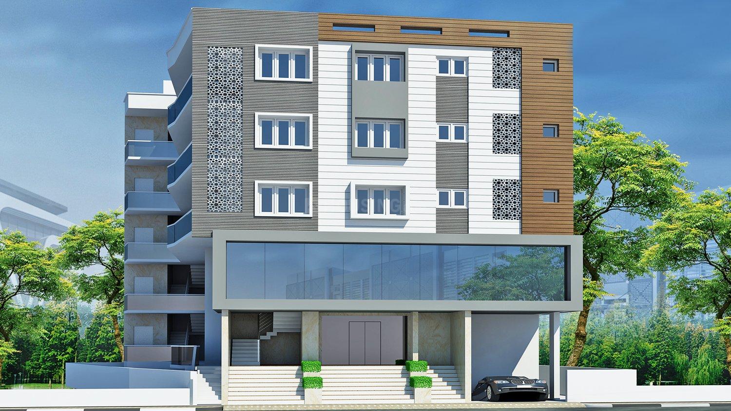 2 BHK + Pooja Room Apartment For Sale in Sri Sai Krupa 