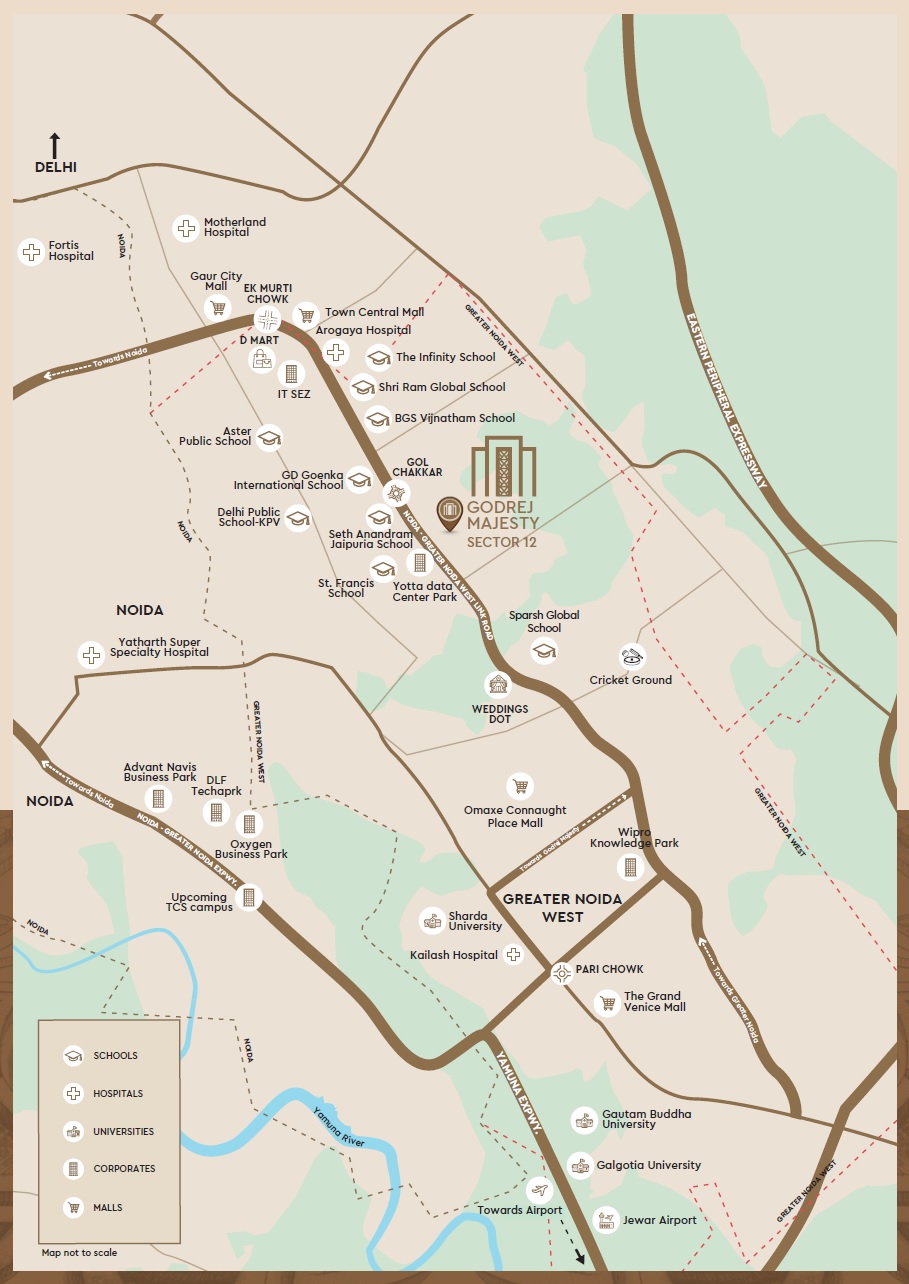 3 BHK Apartment For Sale in Godrej Majesty